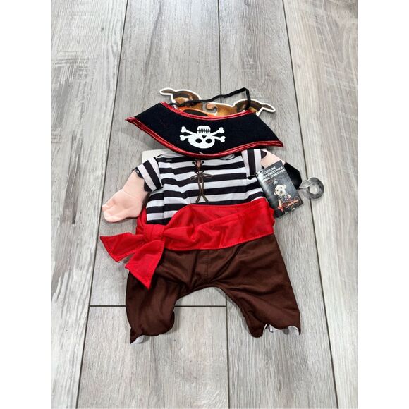 Party Dog pirate pet Halloween costume size M - Picture 1 of 8